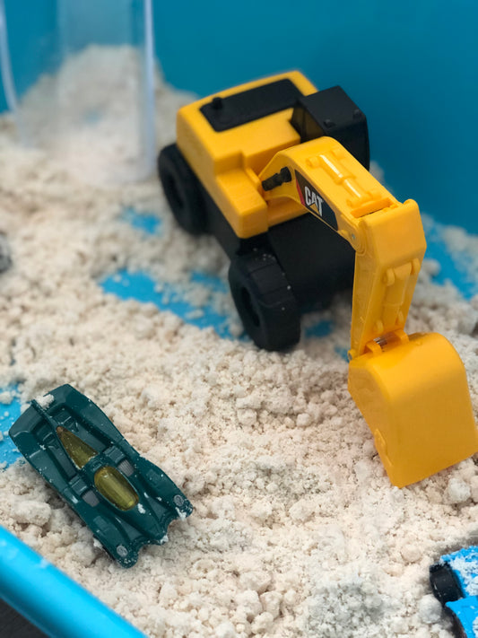Arena comestible para niños