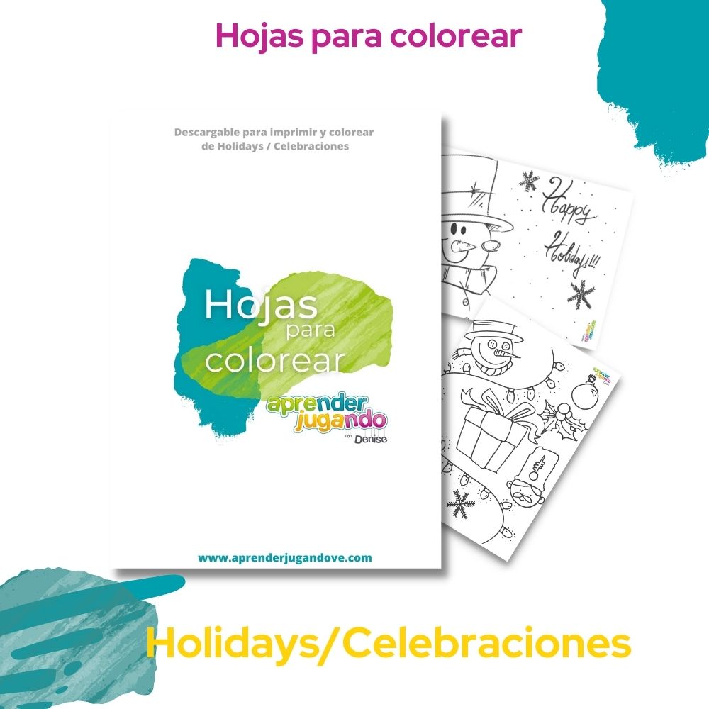 Hojas colorear de Holidays/Celebraciones